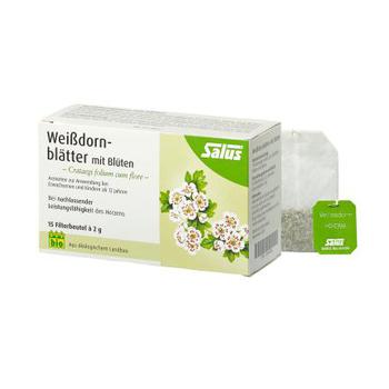 WEISSDORNBLÄTTER m.Blüten Arzneitee Bio Salus