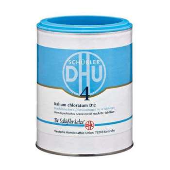 BIOCHEMIE DHU 4 Kalium chloratum D 6 Tabletten