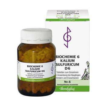 BIOCHEMIE 6 Kalium sulfuricum D 6 Tabletten