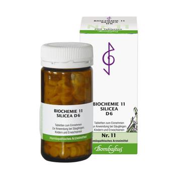 BIOCHEMIE 11 Silicea D 6 Tabletten