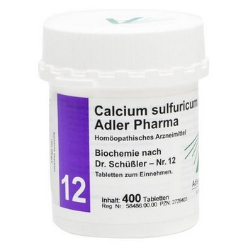 BIOCHEMIE Adler 12 Calcium sulfuricum D 6 Tabl.