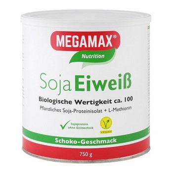 MEGAMAX Soja Eiweiß Schoko Pulver