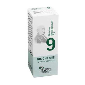 BIOCHEMIE Pflüger 9 Natrium phosphoricum D 6 Tabl.