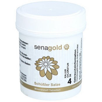 Schüssler Salz Nr. 4 Kalium chloratum D 6 (BIOCHEMIE Senagold) Tabl.