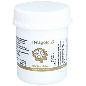 Schüssler Salz Nr. 1 Calcium fluoratum D 12 (BIOCHEMIE Senagold) Tabl.