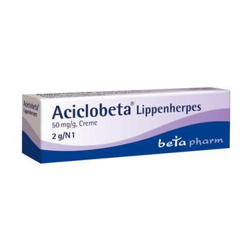 ACICLOBETA Lippenherpes Creme