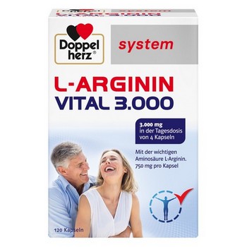 DOPPELHERZ L-Arginin Vital 3.000 system Kapseln