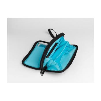 DIABETIKERTASCHE 4x11x21 cm Doppel Nylon schwarz