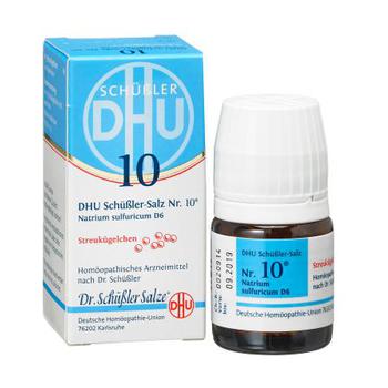 BIOCHEMIE DHU 10 Natrium sulfuricum D 6 Globuli