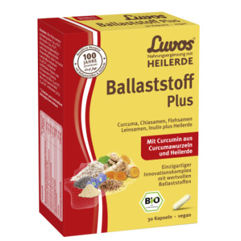 LUVOS Heilerde Bio Ballaststoff Plus Kapseln