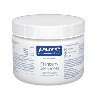 PURE ENCAPSULATIONS Cranberry D-Mannose Pulver