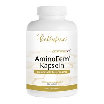 CELLUFINE AminoFem 8 ess.Aminos.500 mg vegan Kaps.