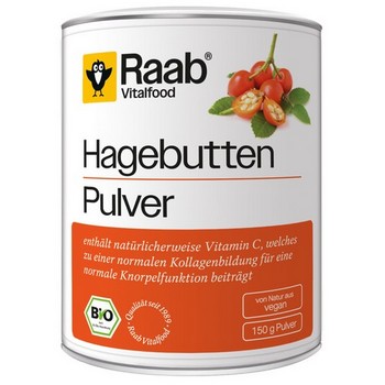 RAAB Vitalfood Hagebutte Bio Pulver