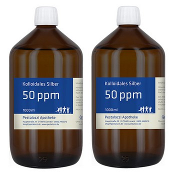 Kolloidales Silber (Silberwasser) 50 ppm